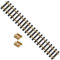 ML-Train Gleis gerade 60 cm mit Messing-Schraub-Verbinder - 1 Stück - mit Allen Spur-G Gleissystemen kombinierbar