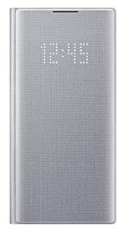 Samsung Original Galaxy Note 10 LED View Cover Case - Silver