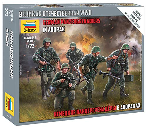 Zvezda 6270 Panzergrenadiers Modellbausatz, Mehrfarbig, 1/72