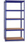 Stagecaptain HR-175 BU Heavyrack Lagerregal - 5 variabel montierbare Böden - Lackierte Metallkonstruktion - auch als Werkbank umbaubar - Tragkraft pro Boden: 175 kg - Tragkraft gesamt 875 kg - Blau
