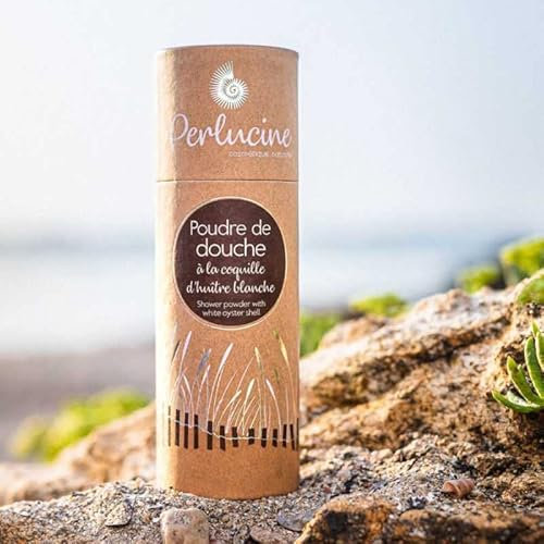 Perlucine. Poudre de Douche avec Coquille d'huitres .80g