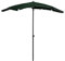 vidaXL Parasol de Jardin avec Mât Parasol de Patio Pare-soleil de Terrasse Parasol d'Extérieur Anti-UV Anti-décoloration 200x130 cm Vert