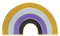 Patch Nation Nonbinary Regenbogen-Flagge LBGT Flagge Metall Pride Brosche Pin Badge