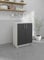 JD Greta Kitchen Base Cabinet – 600mm – Base Kitchen Unit (Without Worktop) - Dark Grey (Anthracite) Matt