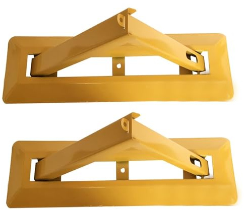 2er Set - 60 cm Parkplatzsperre klappbar | Parkplatzblockierer | Parkplatzbügel umlegbar | Sperrbügel | Parkbügel aus Stahl | Parkfläche Sperrung | Parkplatzschranke Abschließbar