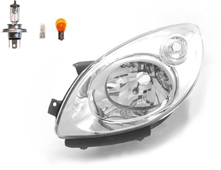 Johns, Scheinwerfer passend für Renault Twingo II 03/07-12/11 links + Leuchtmittel