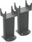 NRG Floor Mounting Radiator Leg Kit for Flat Panel Radiators Anthracite