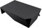 INOXLM Beistelltisch Dion | Couchtisch | Couchtisch | Design Couchtisch | Couchtisch für Wohnzimmer | Couchtisch Made in Italy | Tisch aus lackiertem Stahl (RAL 9005 Schwarz)