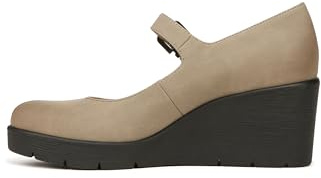 Naturalizer Soul Womens Adore Mary Jane Wedge Shoes Mushroom 11 M