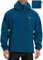 baleaf Herren Fahrradjacke Regenjacke Wasserdicht Windbreaker mit Kapuze 10000mm H2O Wasserdicht Laufjacke Atmungsaktiv Wanderjacke Marineblau XXXL