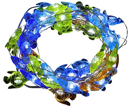 UPKOCH 1stück Acryl Meeresthema Lichterkette Lustige Fischform Lichterkette Für Kinderzimmer Batteriebetrieben Langlebig Und Dekorativ Für Outdoor-events Und Tischdekoration