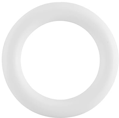 LEHA Vorhangring Kunststoff weiß
