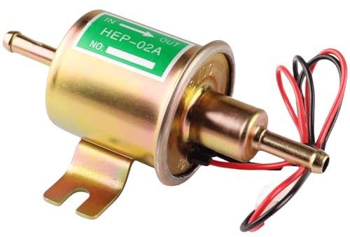 Kraftstoffpumpe, 12V Dieselpumpe, Elektrische Kraftstoffpumpe, Heizungspumpe Dosierpumpe, Hochleistungs Druck Dieselpumpe, HEP-02A Auto Kraftstoffpumpe Universelle mit Ölpumpendeckel