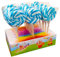 Lollypop Party Lecca Lecca Girandola Bianco e Azzurro al Gusto di Frutta Box 24x40g