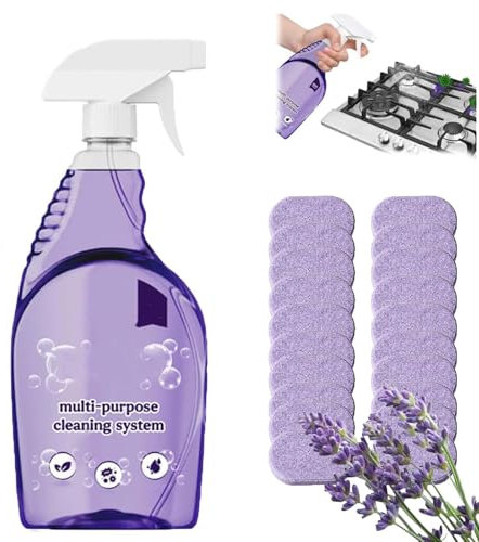 Drclean Spray Backofenreiniger, Dr Clean Sprühreiniger für Backöfen, Allzweckreiniger für Zuhause, Küche, Bad, Mehrflächenreiniger mit konzentrierten Reinigungstabletten (20)