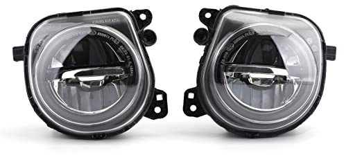 Topteng Paar LH+RH LED Nebelscheinwerfer Lampen Nebelscheinwerfer 63177311293 passend für BMW 5er F07 F10 F11 LCI 2014-2016
