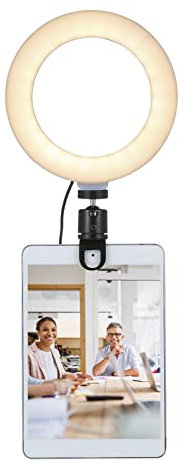 UPALDHOU USB Powered 6 '' Ring Light For Laptop Dimmable Video Filling Light Conference Beauty Live For Zoom, Make -Up, Tiktok Meetings (2)