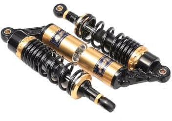 hgudyr hinterradaufhängung hinterrad stoßdämpfer Universal 2PCS RFY 280mm Motorrad Hinten Luft Stoßdämpfer Für Dirt Bike Gokart Quad ATV Schwarz Gelb Suspension Schocks Frühling