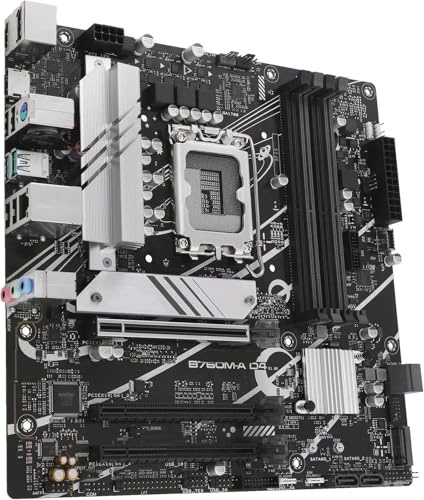 motherboard Fit For ASRock PRIME B760M-A D4 Intel B760 LGA 1700 M.2 DDR4 128 GB Supporto CPU I9-14900 I7-14700 I5-12500 I5-14400