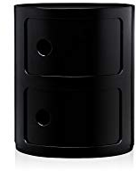 Kartell 496609 Meuble de rangement Componibili (Noir)
