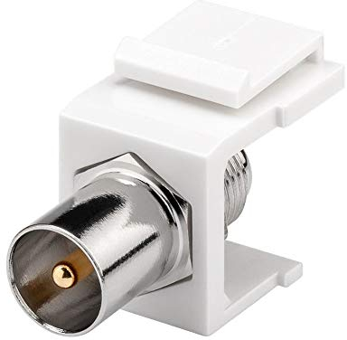 Goobay 79955 Keystone Módulo Sat/Antena Negro