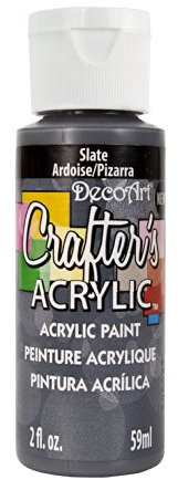 DecoArt Acrylic Paint, Slate, 59ml
