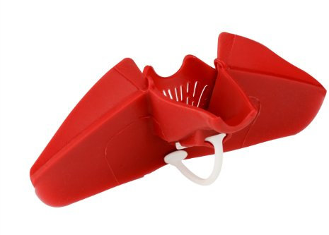 Premier Housewares 0806540 - Escurridor, Color Rojo