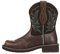 ARIAT Heritage Dapper Fatbaby Western Boot-Stivali da Donna in Pelle, Marrone, 38.5 EU