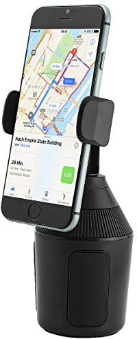 MidGard Universal Autohalterung für KFZ-Getränkehalter, Cup Mount für Smartphones bis zu 8,0 cm Breite