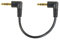 R45 3.5mm Klinke Stereo Audio Adapter, 90° Abgewinkelt, 20cm Kabel, Kompatibel mit Auto-Audiosystemen, TV, Lautsprechern, Handys und Kopfhörern