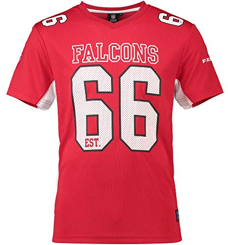 Fanatics Atlanta Falcons NFL Players Poly Mesh Red T-Shirt - XL