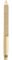 ZWILLING Saphir Nagelfeile (Grob- und feinkörnigen Feilenflächen zum Kürzen und Formen, Reinigungsspitze), Premium, Gold, 130 mm