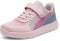 DREAM PAIRS Kids Baskets pour Enfants Confortable Chaussures de Sport Légères et Durables,Size 37.5,Rose/Gris/Bleu,Zoom-K