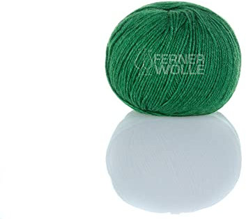Ferner Wolle Merinowolle Seide Vielseitige V913, 50g weiche Premium Sockenwolle mit Seide und Merino zum Stricken & Häkeln