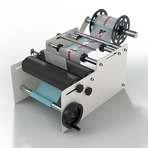 KIMTEM - Etichettatrice tonda manuale e semiautomatica per bottiglie rotonde