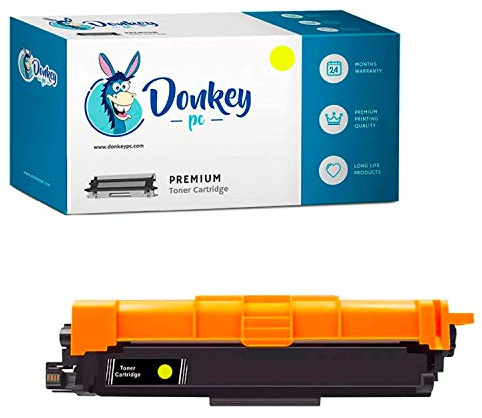 Donkey pc - TN241Y TN-241Y kompatibler Brother Toner für HL3140CW, HL3150CDW, HL3170CDW, DCP9015CDW, DCP9020CDW, MFC9330CDW, MFC9140CDN y MFC934CDW. Kapazität: 2200 Seiten