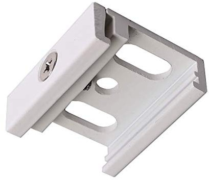 Zubehör für 3-Phasen-Schienensystem D LINE - Montagehalter Deckenbefestigung Flex, Weiß