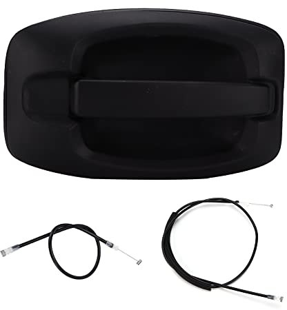 Poignée de porte coulissante, Câbles, Poignée de Porte Coulissante avec Câble et Faisceau de Câbles de Poignée de Porte Coulissante Noir ABS735426421 Compatible Jumper III 2006-2014