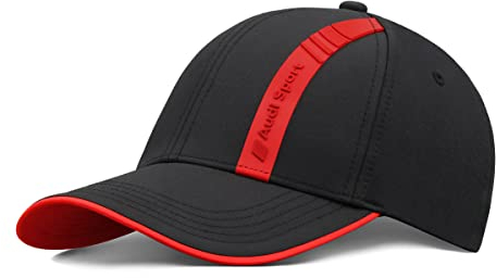 Audi Unisex 3132102200 Baseballkappe, Schwarz, 55-59