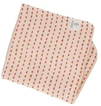 Sterntaler Baby Unisex Kuscheldecke Baby Babydecke Musselin Enna und Otti - Babydecke, Kuscheldecke, Baby Decke waschbar - Bio - beige