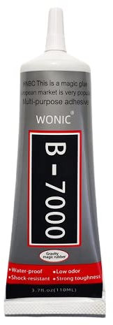 WONIC B7000 110ml Repair Glue for Mobile Screens and Components Transparent with Precision Metal Tip
