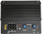 Digitale Verstärkerplatine, Aluminiumlegierung Audio Stereo AMP Hochleistungs Digital Subwoofer Leistungsverstärkerplatine 3D Stereo 25A für Auto Heimkino DIY Lautsprecher