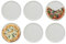 KHG 6er Set Pizzateller, extra groß mit 30cm Durchmesser in weiß, perfekt für Gastro und Zuhause, hochwertiges Porzellan, Spühlmaschinengeeignet & perfekt Stapelbar im zeitlosem Design