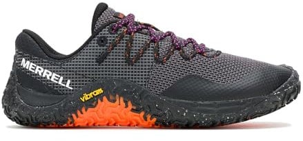 Merrell Tenis Trail Glove 7 para mujer, Negro/Multi, 38 EU