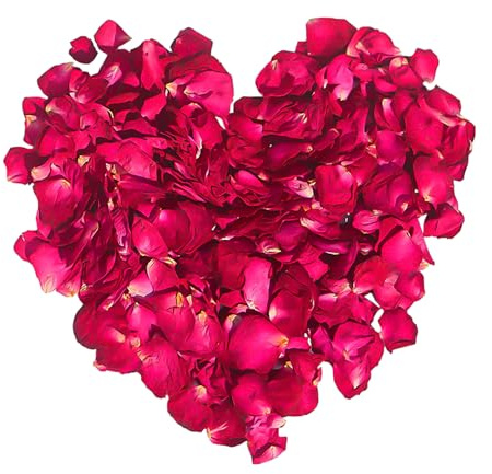 140g Red Rose Petals, Natural Dried Petals, Real Petals Decoration, Wedding Party Atmosphere Decoration, Photography Prop Flowers
