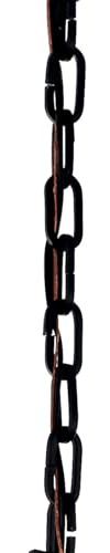 Kichler 36 Heavy Duty Square Accessory Chain in Black, On-Trend Finish, Updated Traditional Style, 4902BK