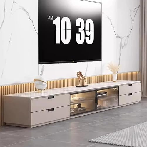 Chimenea eléctrica para TV, consola de almacenamiento, mesa de centro, muebles nórdicos de sala de estar, diseño moderno para un ambiente acogedor y almacenamiento elegante, acabado de madera rústica