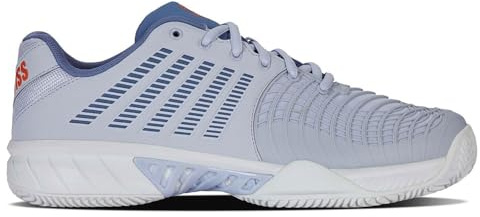 K-Swiss Chaussures de Tennis Express Light 3 pour Homme, Arctic Infinity Scrlt Ibis, 42.5 EU