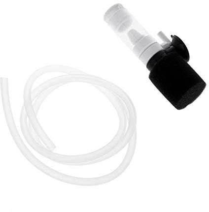 Mumuve Aquarium Luftbetriebener Filter Leiser Schwamm mit für kleine Fische für Garnelen