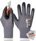 DEX FIT Schnittschutzhandschuhe CRU953H – Level A9, Touchscreenfähig, Dünn & Atmungsaktiv, Rutschfest, Komfort-Fit, ohne Glasfaser, Profi-Handschuhe für Bau & Industrie, Steel Grey A9, XXL (11) 1 Paar